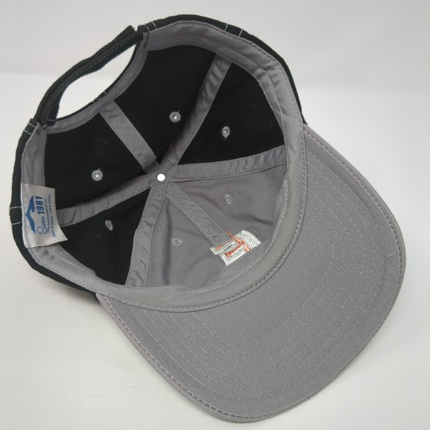 Letter E Strapback Hat Multi One Size Adjustable My Town Originals