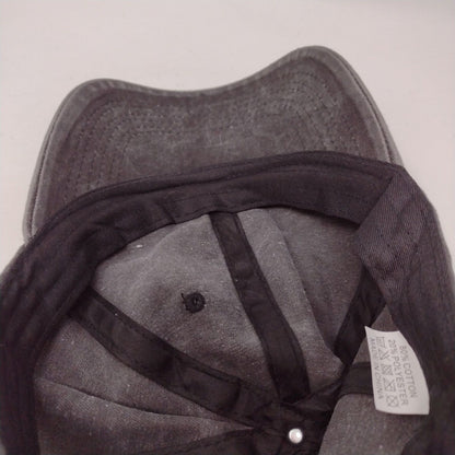 Unbranded Slideback Hat Solid Gray OSFA 6 Panel Adjustable Blank