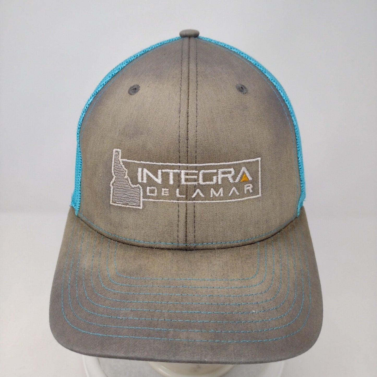 Integra De Lamar Snapback Trucker Hat Multicolor OSFA Adjustable Mesh Back