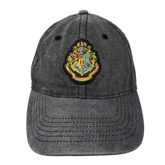 Harry Potter Men's Slideback Hat Gray Size OSFM Embroidered Logo 14+ Hogwarts