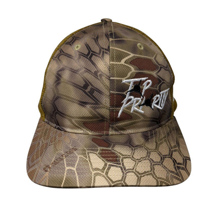 Top Priority Hunting Snapback Trucker Hat Camo One Size Mesh Back