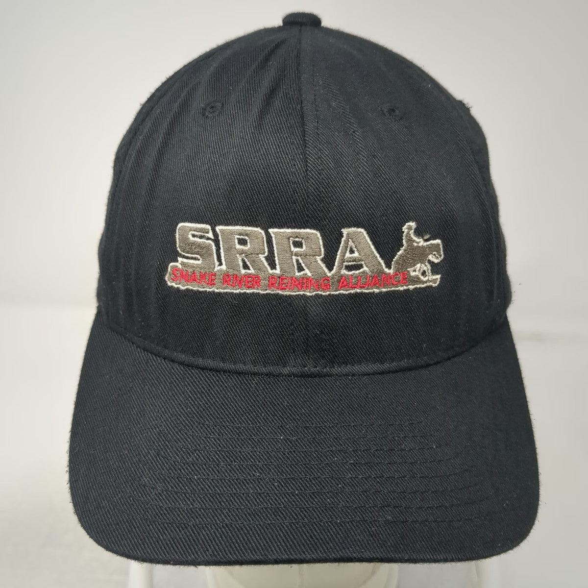 Port Authority Baseball Cap Black M Snake River Reining Alliance SRRA Hat