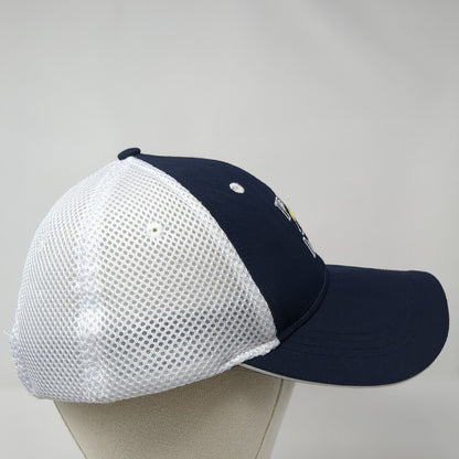 The Salty Dog Cafe Strapback Mesh Back Hat Blue One Size Classic Cut