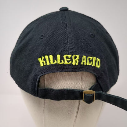 Killer Acid Baseball Cap Black OS Embroidered Cartoon Creature Adjustable Hat