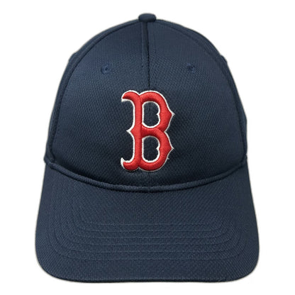Boston Red Sox MLB OC Sports Baseball Cap Blue One Size Diamond Mesh Strapback