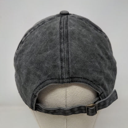 Dog Mom Slideback Hat Gray OSFM Solid Embroidered David And Young