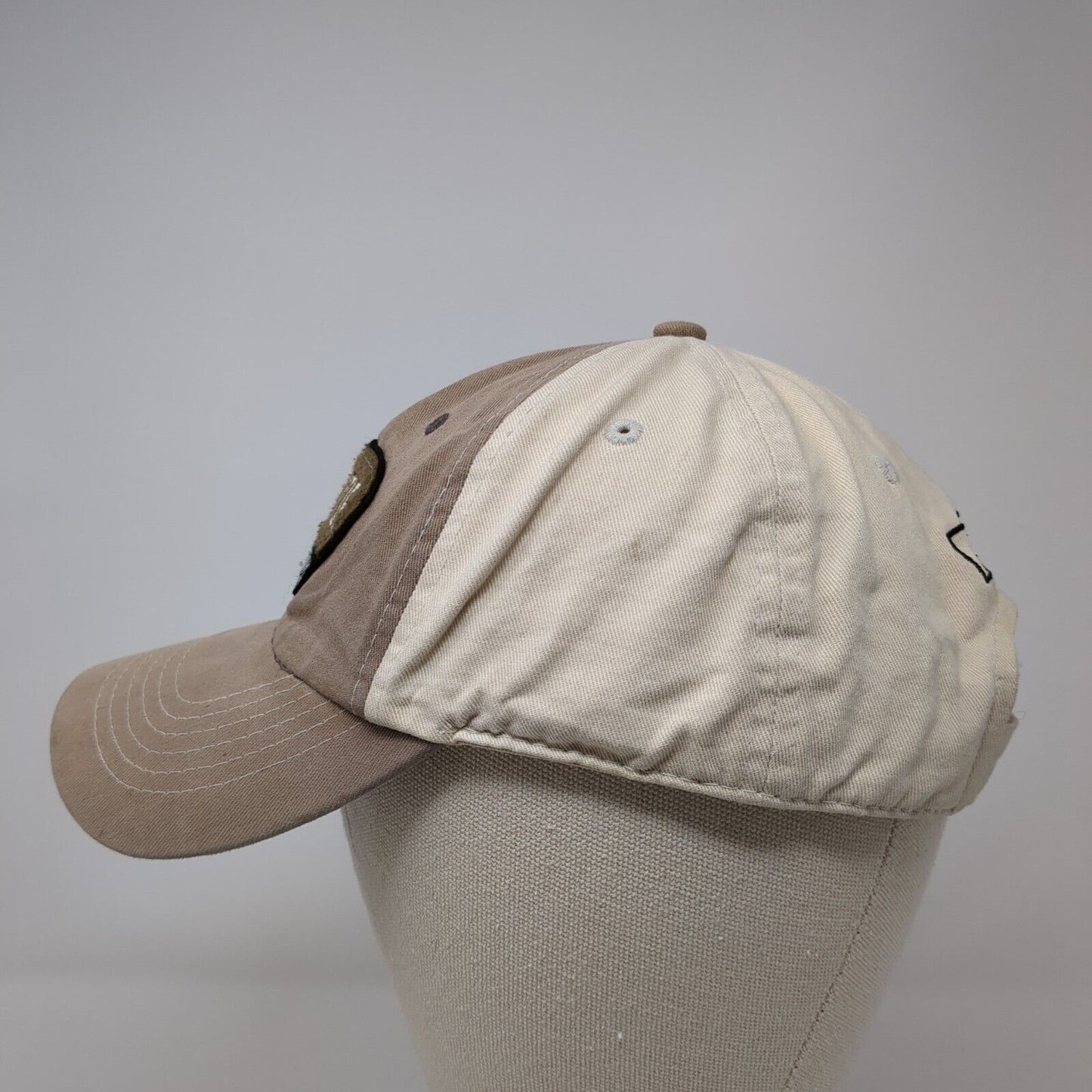 Valley Wide Home & Ranch Strapback Hat Tan One Size Buck's Bags