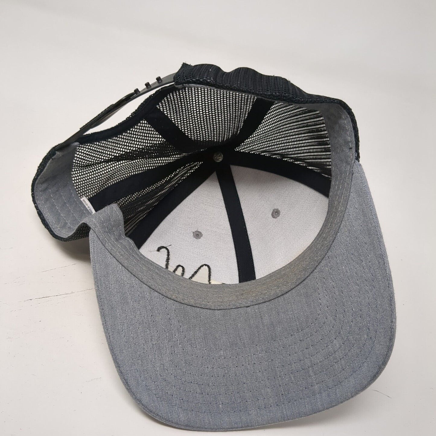 Aaron Watson Snapback Mesh Back Trucker Hat Gray One Size Richardson