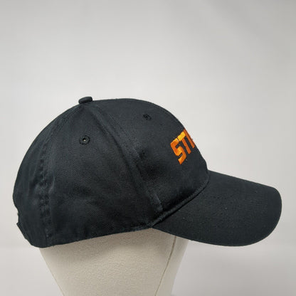 STIHL Outfitters Strapback Hat Black One Size Adjustable Embroidered