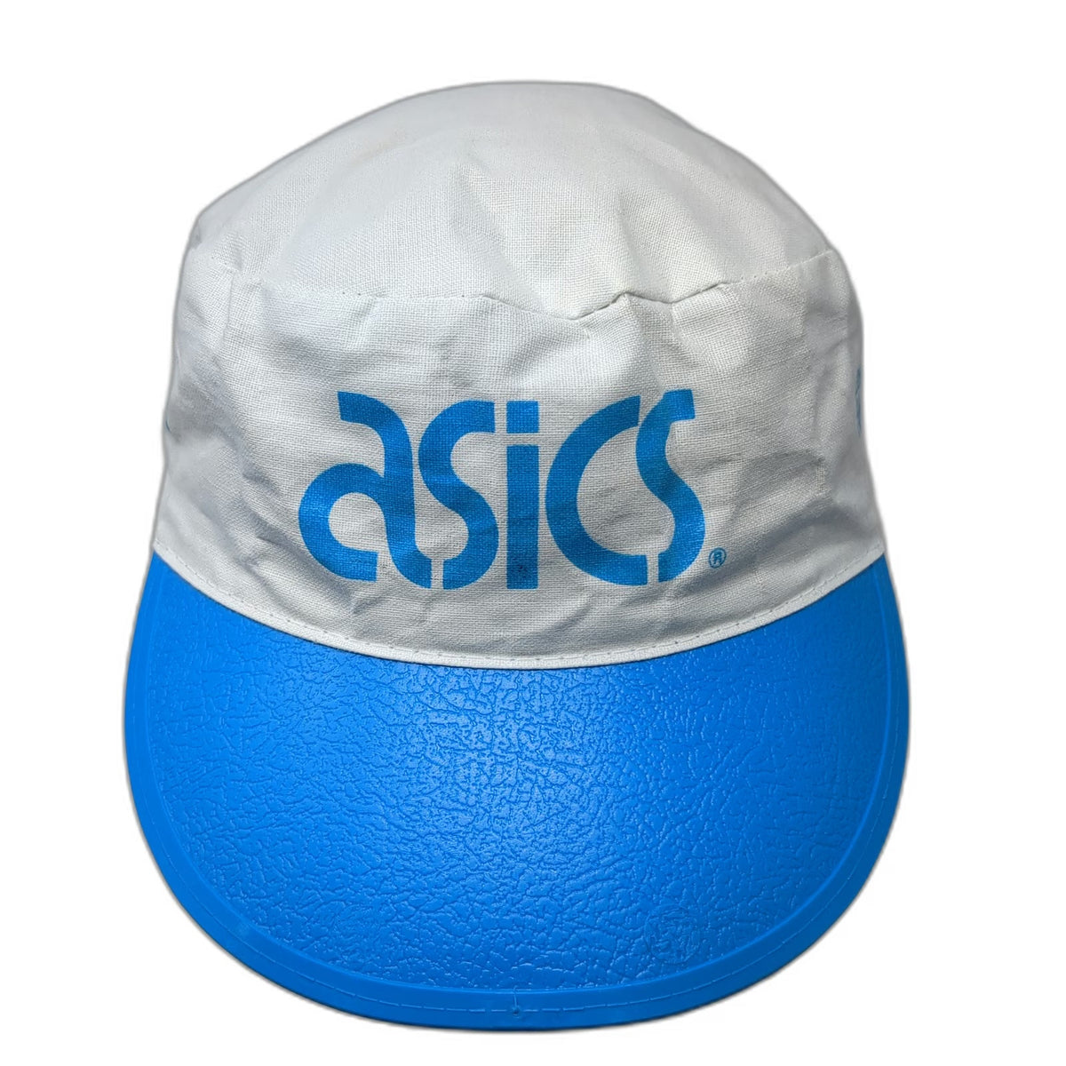Asics Army Cap White Blue One Size New York City Marathon Hat Running Athletic
