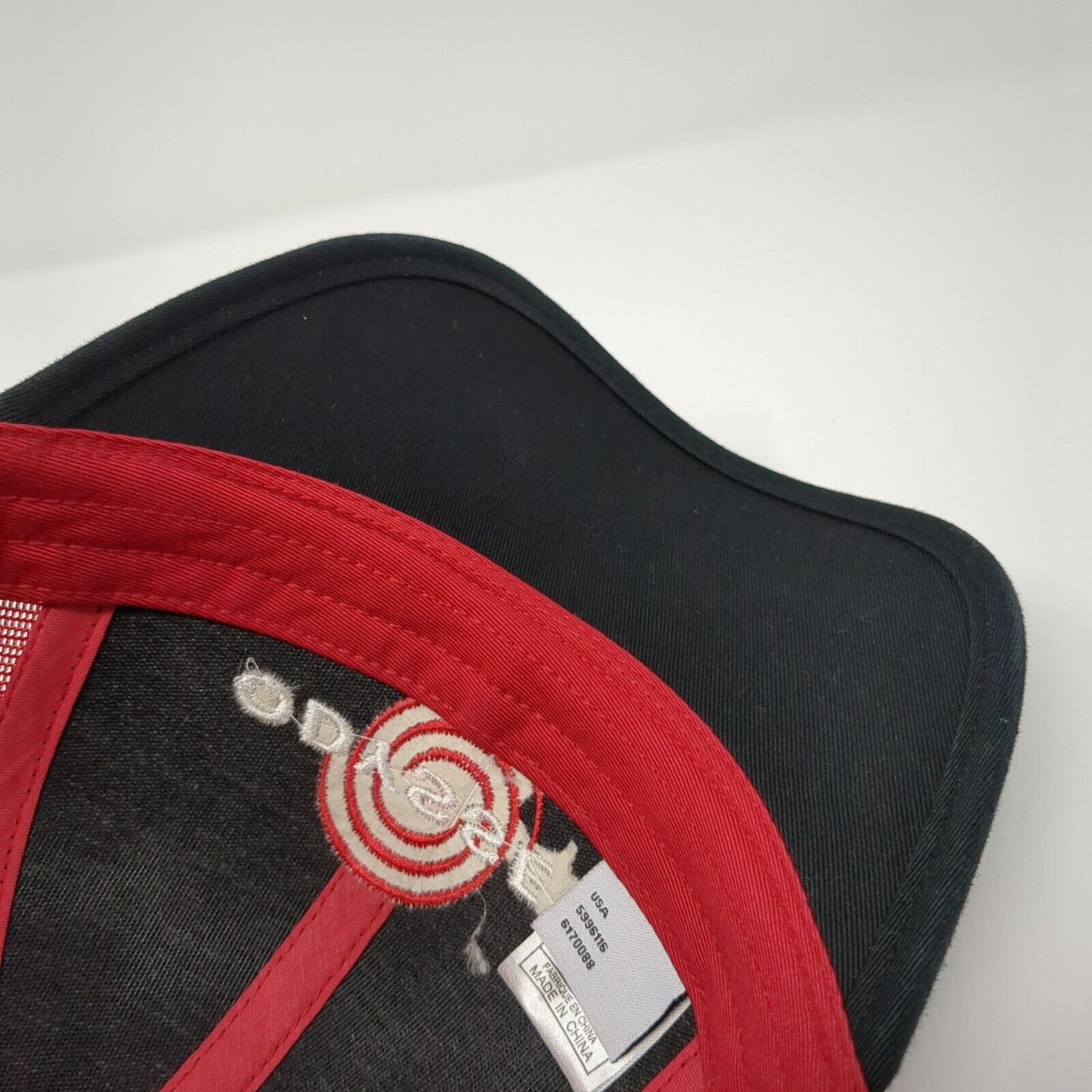 Odyssey Strapback Mesh Back Trucker Hat Multi One Size Colorblock