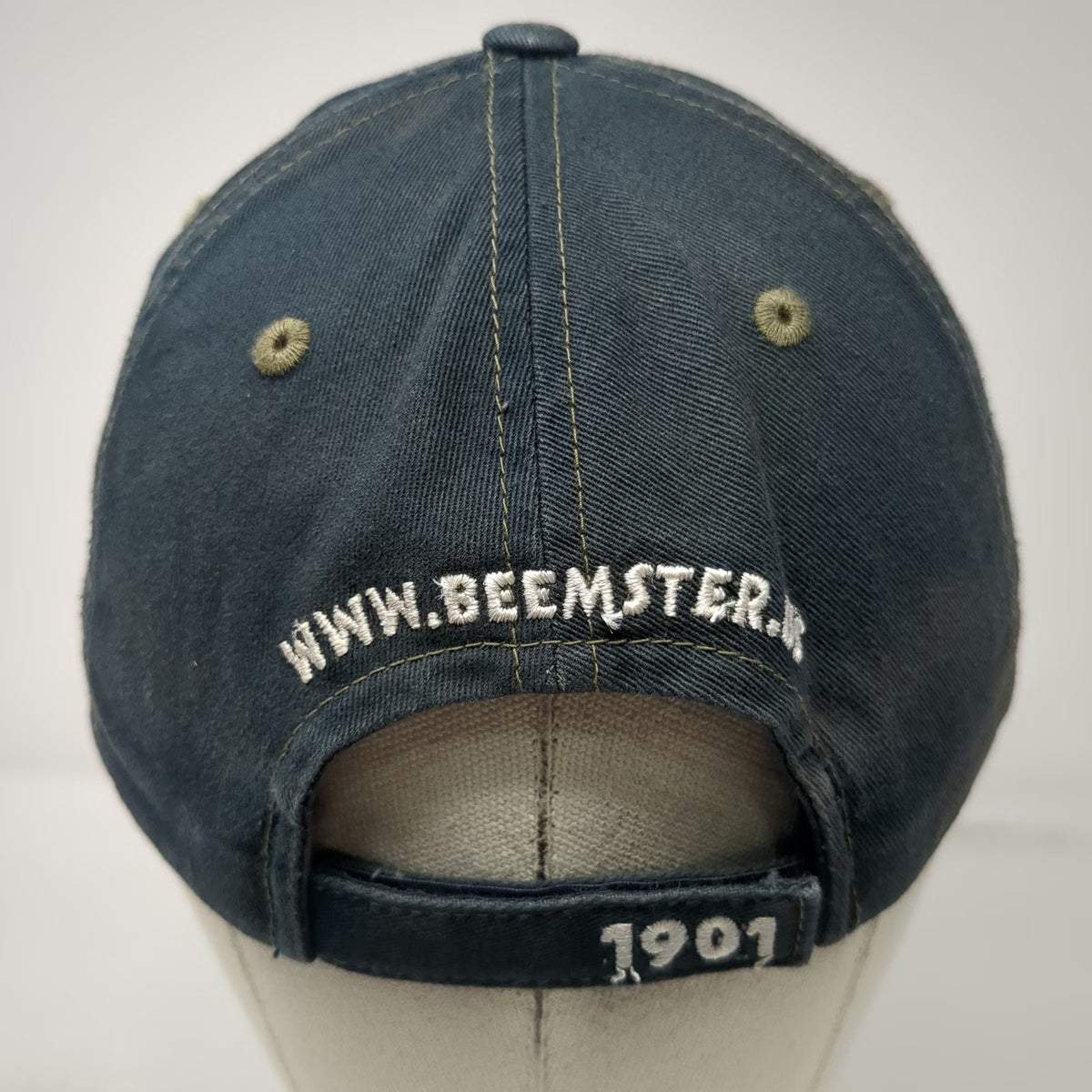 Beemster Premium Dutch Cheese Baseball Cap Blue One Size 1901 Strapback Hat