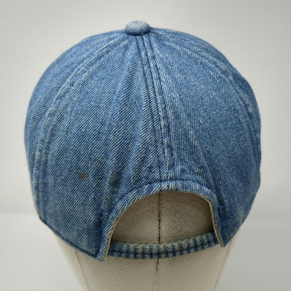 The Disney Store Baseball Cap Blue One Size Denim Pocahontas Meeko Character Hat