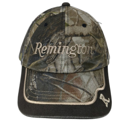 Remington Baseball Cap Brown Camo One Size Adjustable Hunting Outdoor Hat