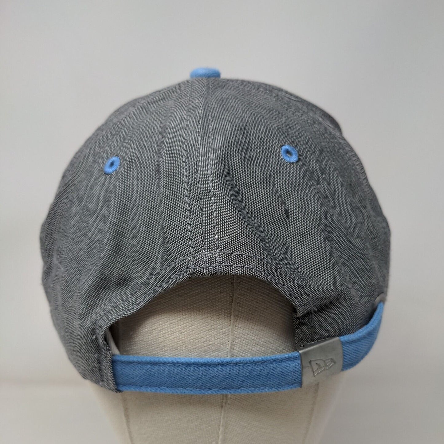 Tampa Bay Rays Slideback Hat Gray Blue Size M/L Embroidered MLB New Era 9Fifty