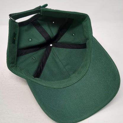 Rolex Baseball Cap Green One Size Logo Crown Slideback Adjustable Strap Hat