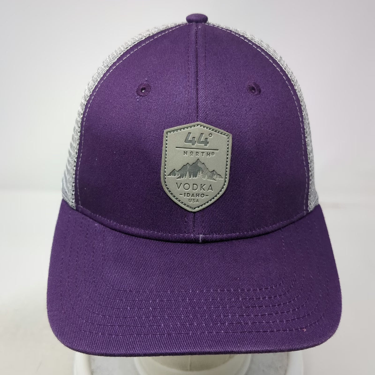 44 North Vodka Baseball Cap Purple One Size Mesh Snapback Idaho Distillery Hat