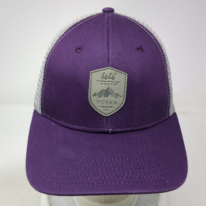 44 North Vodka Baseball Cap Purple One Size Mesh Snapback Idaho Distillery Hat