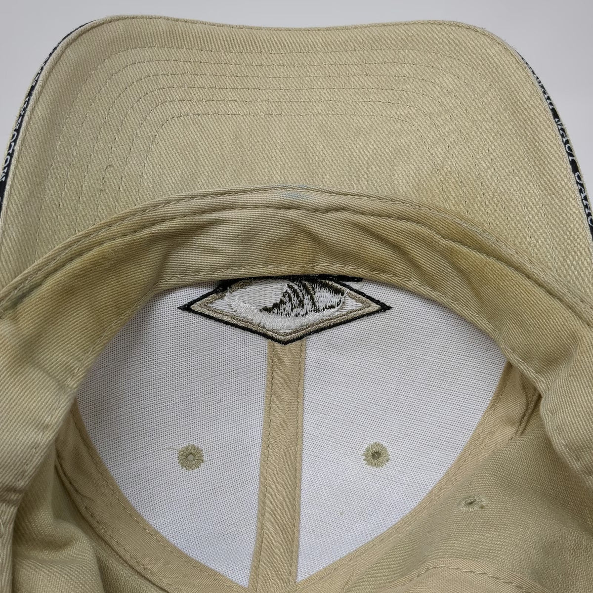 Surfware Hawaiian Classics Baseball Cap Beige OSFM Hawaii Wave Logo Hat Slide