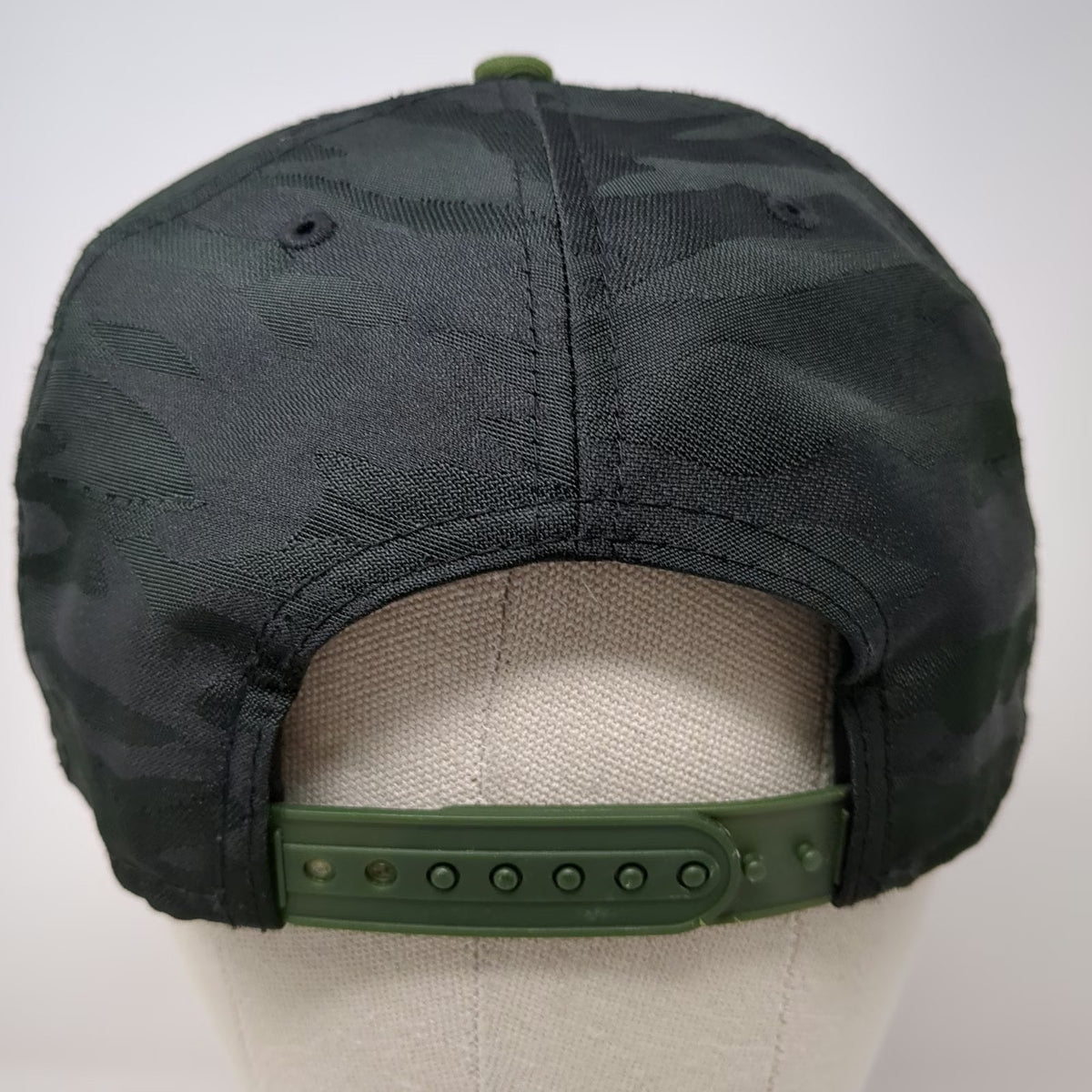 New Era No Name Saloon Park City Utah Snapback Hat Black Green Camo 9FIFTY OSFM