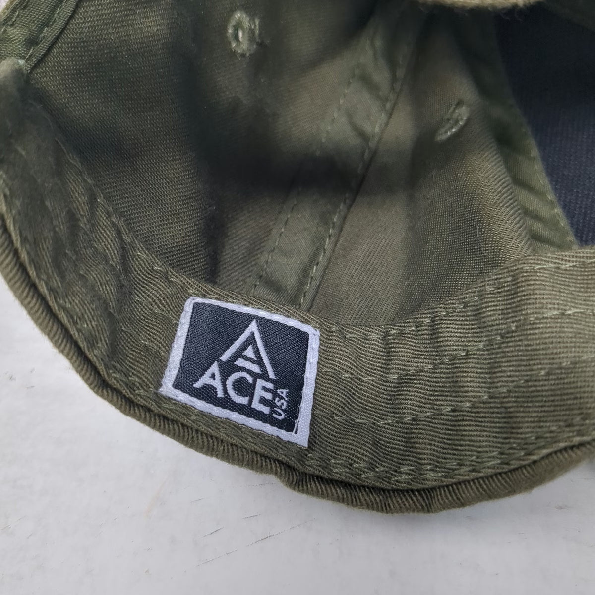 ACE USA Green Alaska Moose Embroidered Distressed Baseball Cap One Size Hat