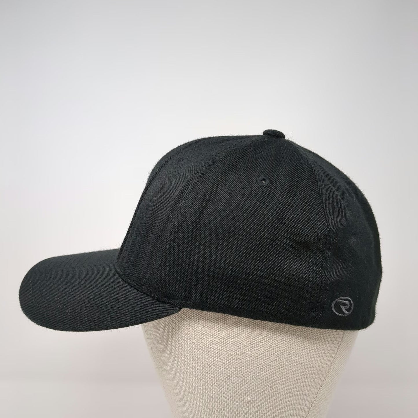 Richardson Baseball Cap Black S/M Fitted Tiger AF Mascot Pro 585 Acrylic hat
