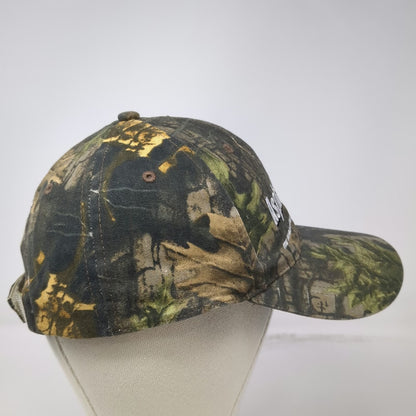 Asphalt Zipper Baseball Cap Green Camo One Size American Flag Strapback Hat Logo