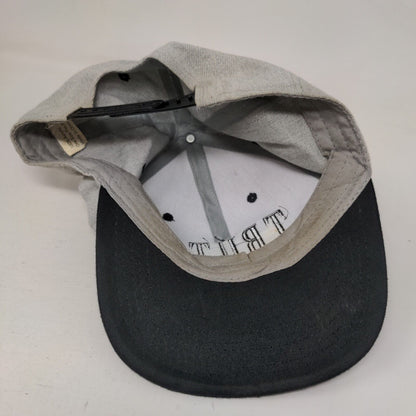 Truth Snapback Hat Gray OSFA Embroidered Adjustable 6 Panel Colorblock