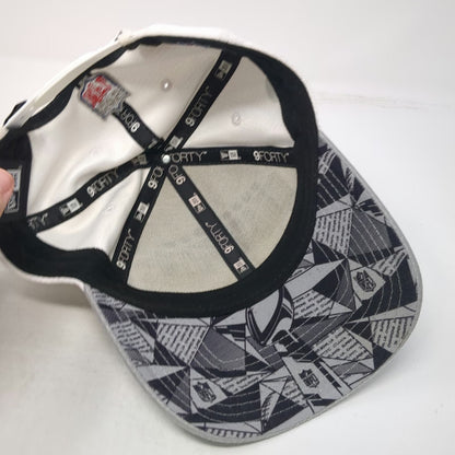 New Era Patriots NFL Snapback Hat White Gray One Size Super Bowl 53 Championship