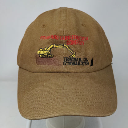 Febbraro Construction Company Snapback Hat Brown One Size Legend