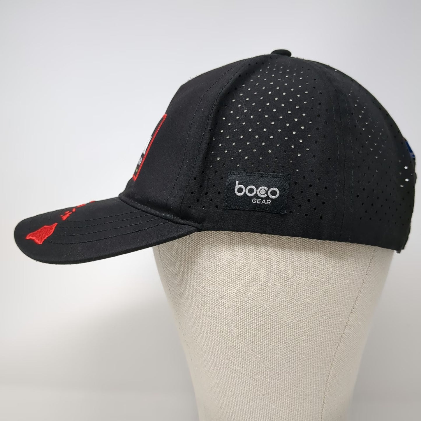 boco GEAR Ironman World Championship Kona Hawaii Black One Size 5 Panel Hat
