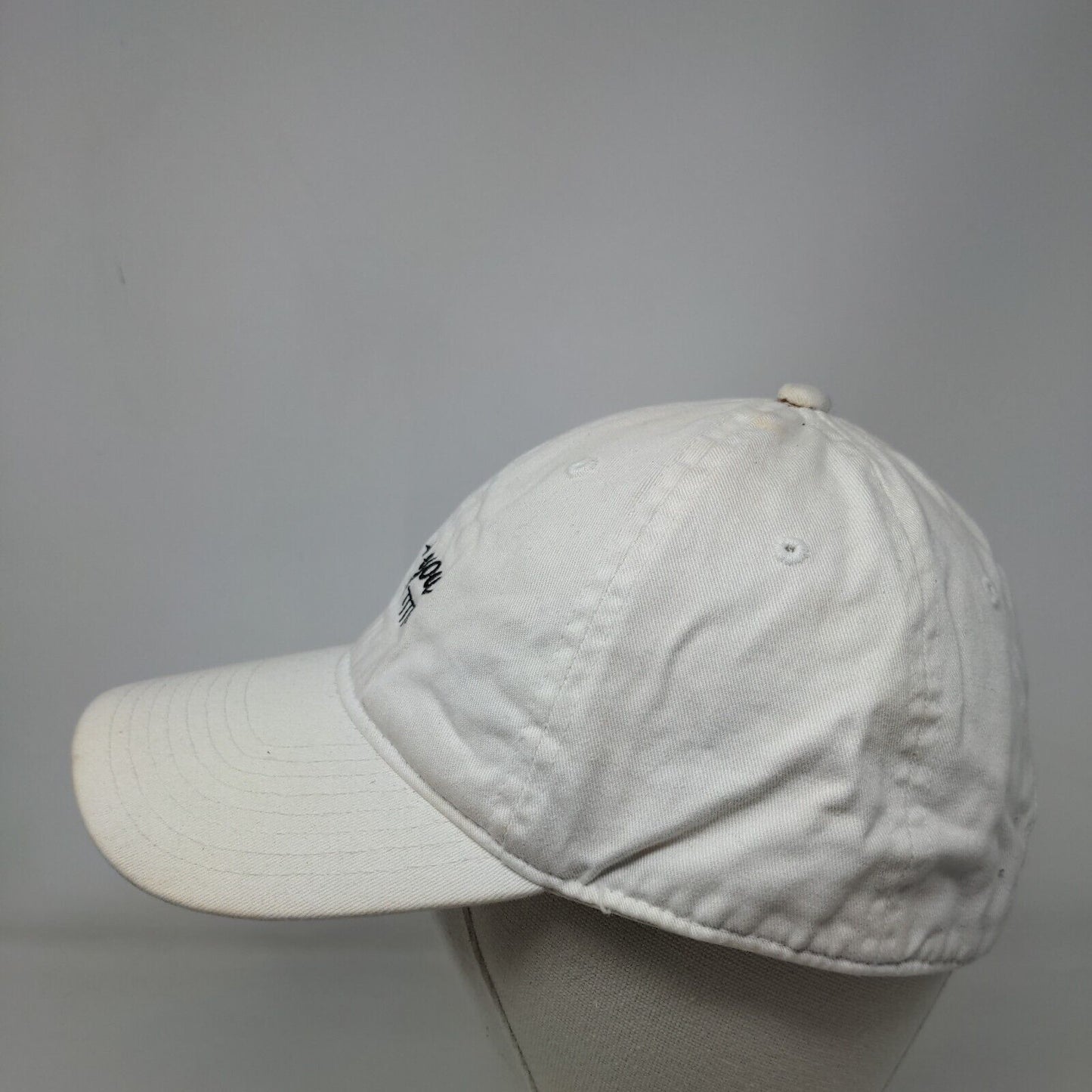 Me + You Lashes Slideback Hat Cream One Size Embroidered Adjustable