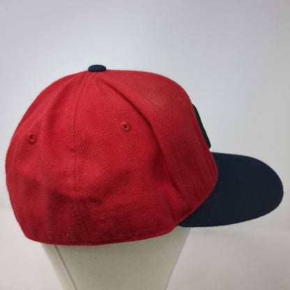 Zephyr Georgia Bulldogs NCAA Hat Cap Red Blue 7 5/8 Fitted Logo Embroidered
