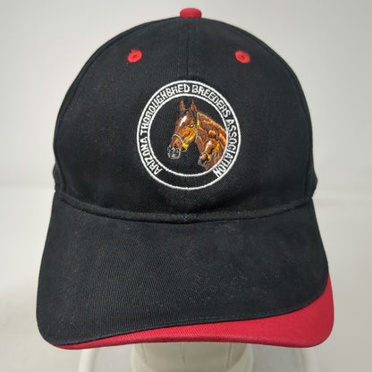 Sportsman Baseball Cap Black One Size Arizona Thoroughbred Association Hat