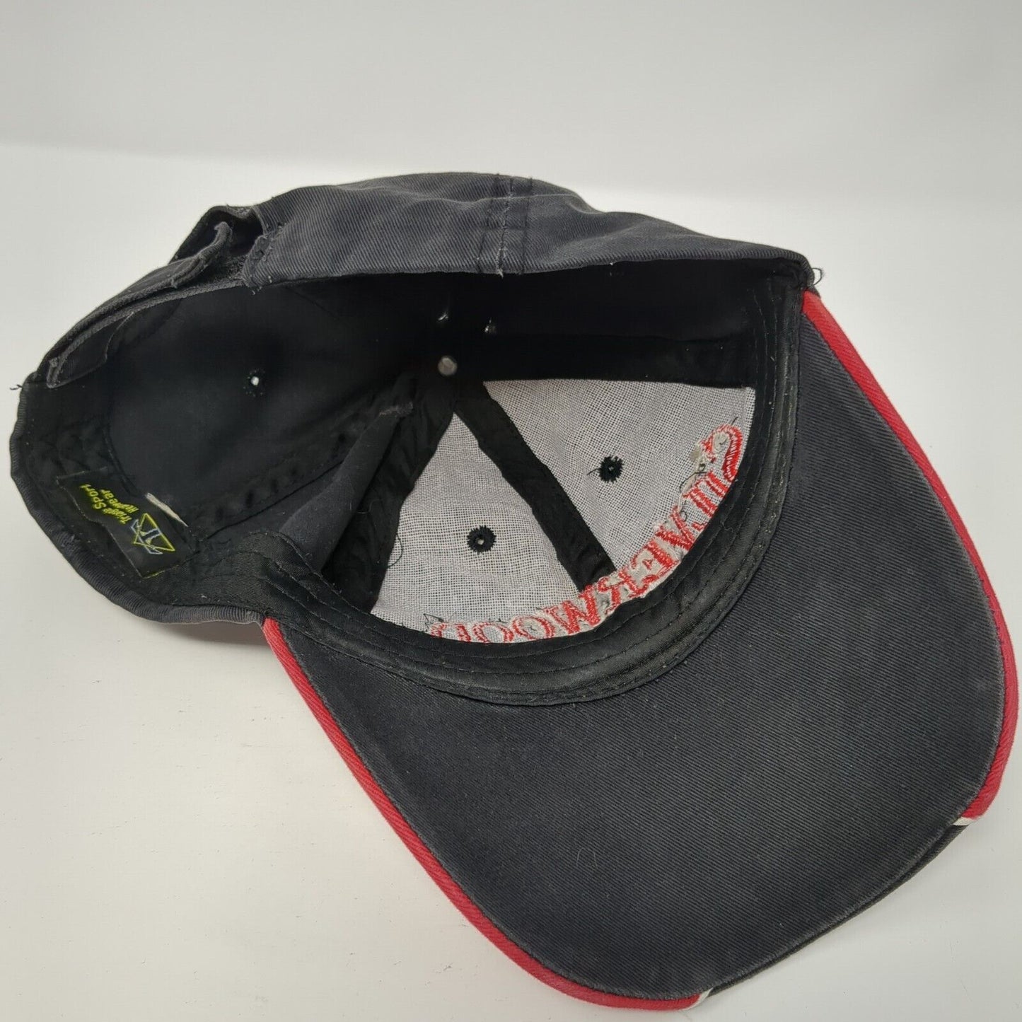 Silverwood Theme Park Strapback Hat Black One Size Adjustable Triangle
