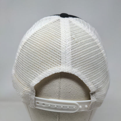 Diesel Life Skull Snapback Mesh Back Trucker Hat Black OSFA Colorblock