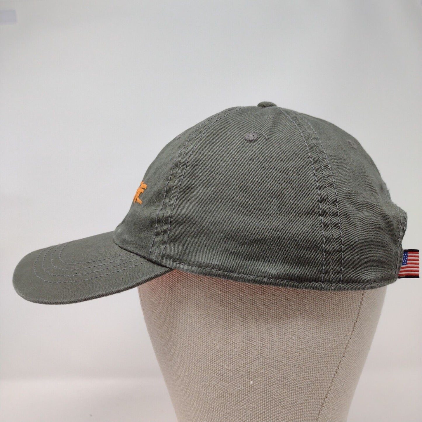 Army JROTC Slideback Hat Gray OSFA Adjustable Vent Holes Cobra