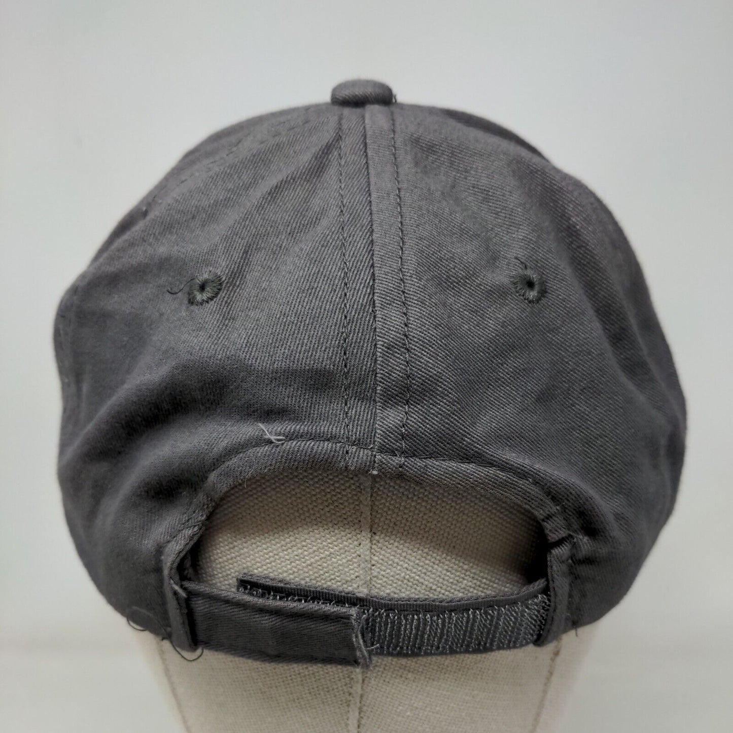 Colorado Strapback Hat Gray OSFM Adjustable 6 Panel Outdoor Cap