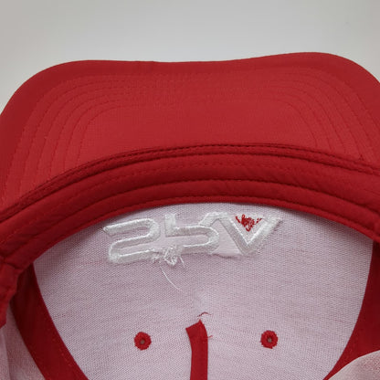 Cap America 5 Panel Red Hat OSFM Rope Brim SRA Mountain Logo Snapback Polyester