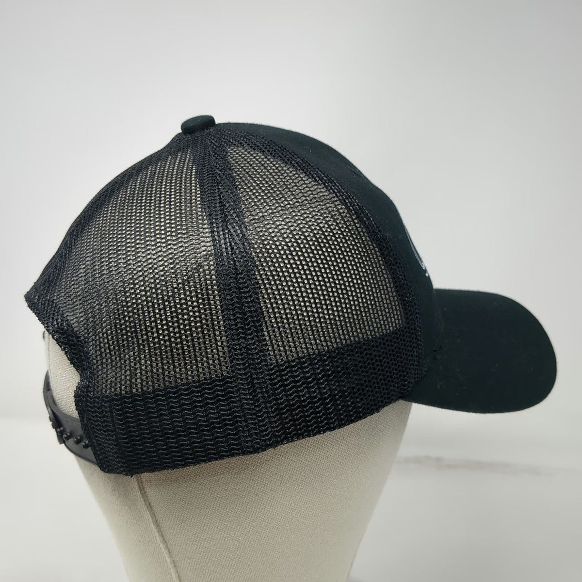 Mathews Archery Trucker Hat Black One Size Mesh Snapback Embroidered Logo