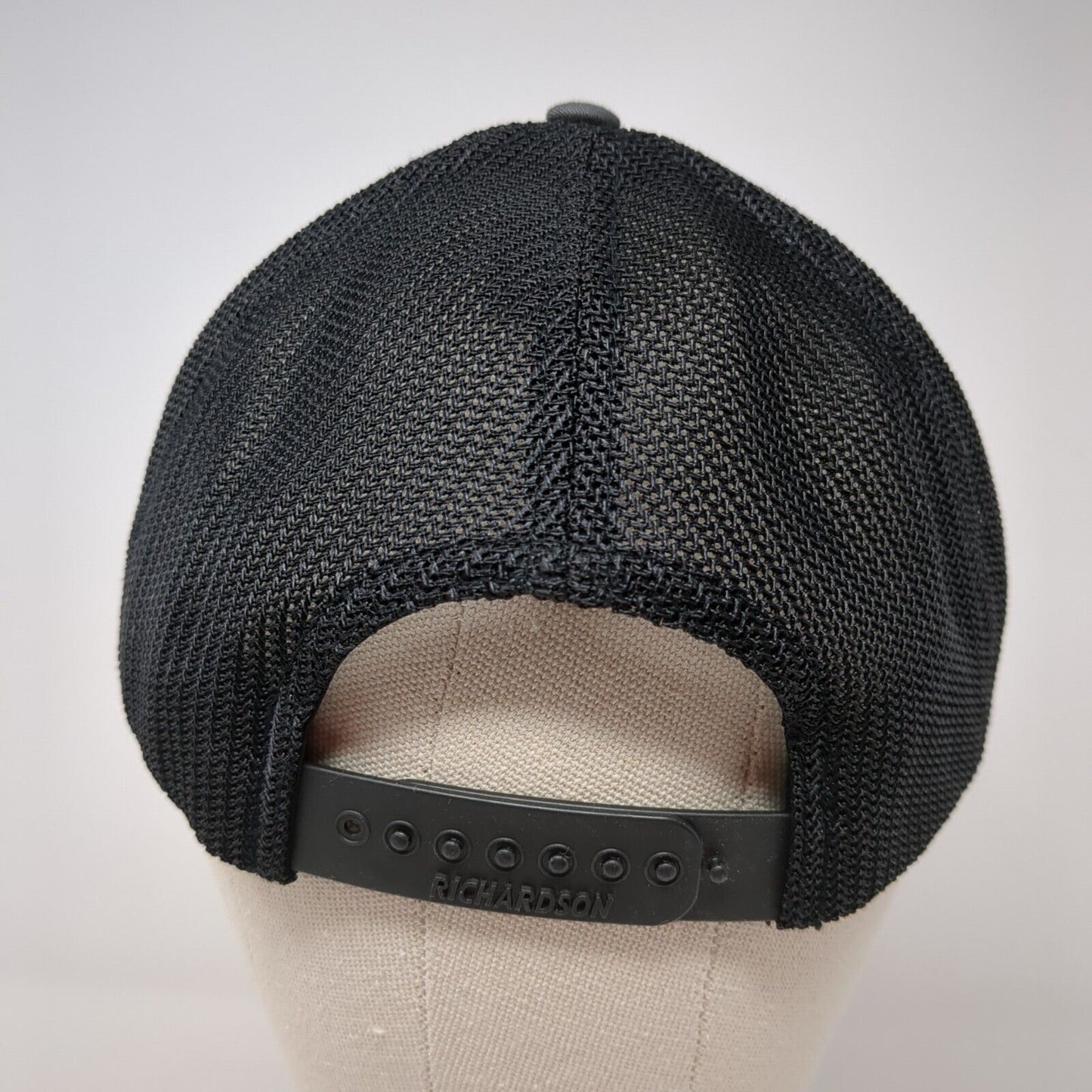 Silver Creek ID-WY-UT Snapback Trucker Hat Gray One Size Mesh Back Richardson