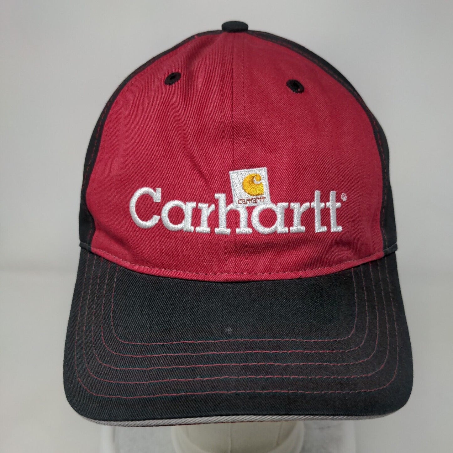 Carhartt Strapback Hat Multicolor OSFA Adjustable Embroidered Vented Holes