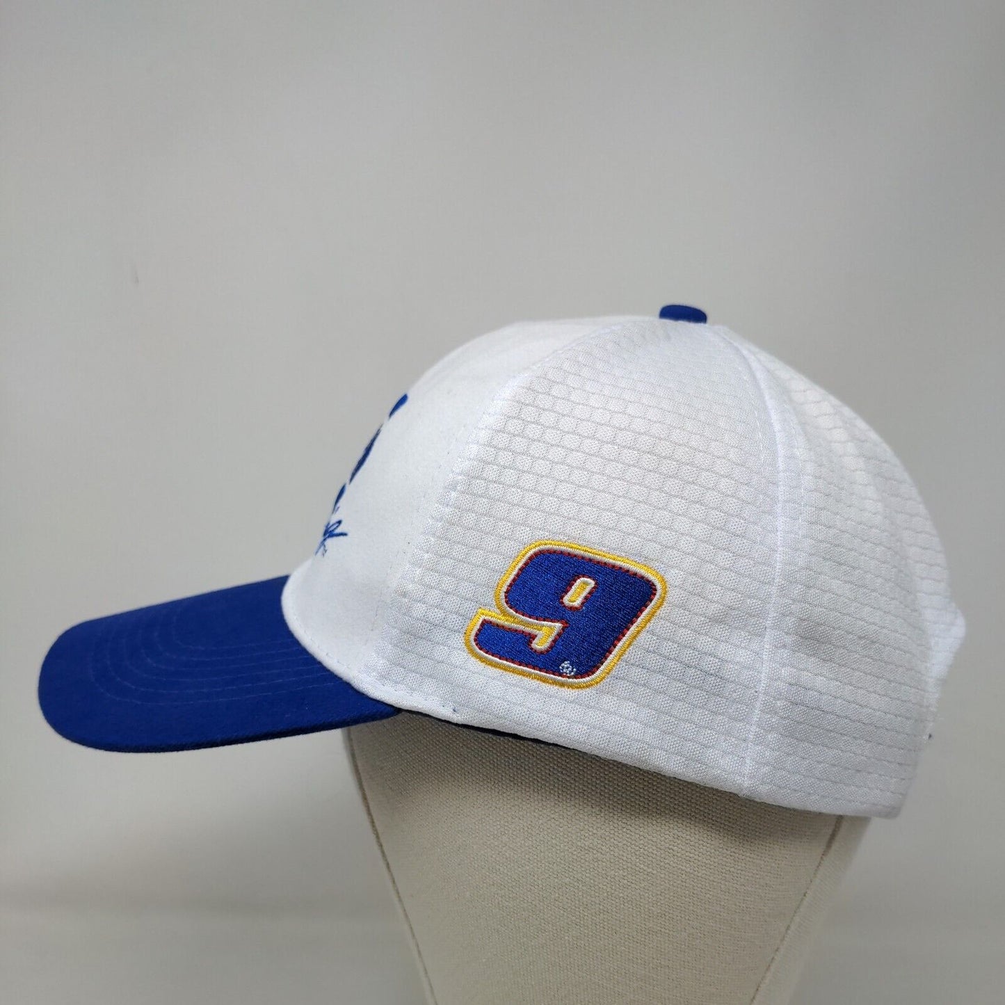 Nascar Men's Strapback Hat White Embroidered NAPA Racing Chase Elliot #9