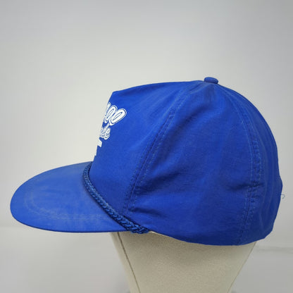 Royal Pacific Trucker Blue Hat One Size Delo 400 Multigrade Oil Chevron Rope