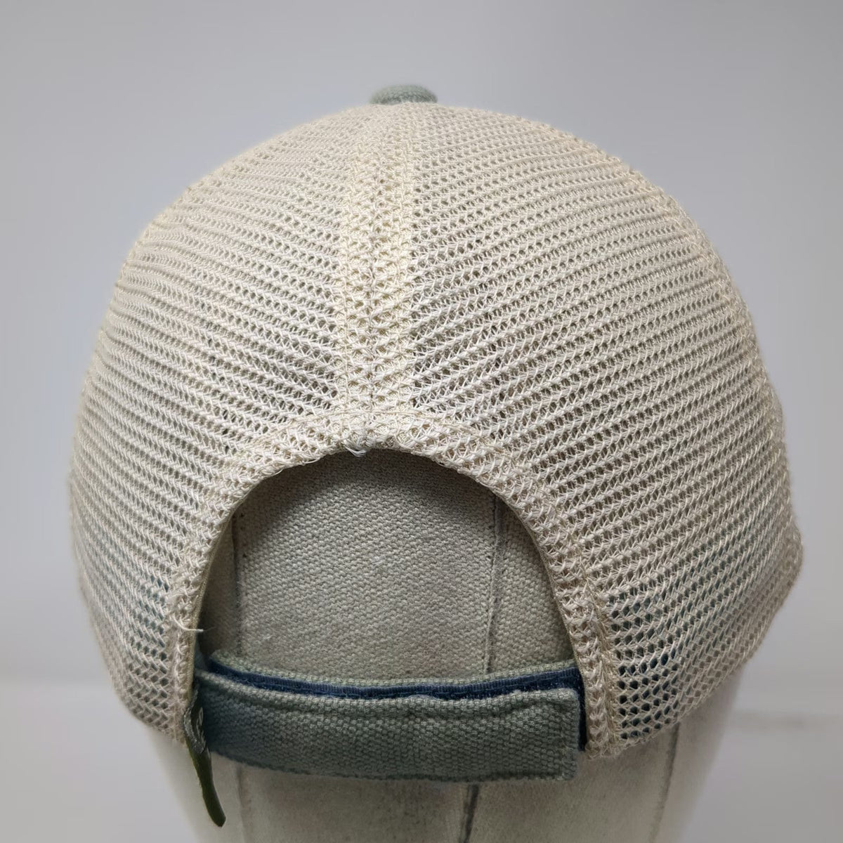 Howler Bros Baseball Cap Green Beige One Size Mesh Strapback Patch Graphic Hat