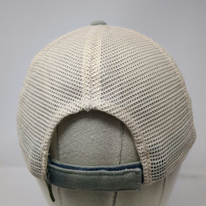 Howler Bros Baseball Cap Green Beige One Size Mesh Strapback Patch Graphic Hat
