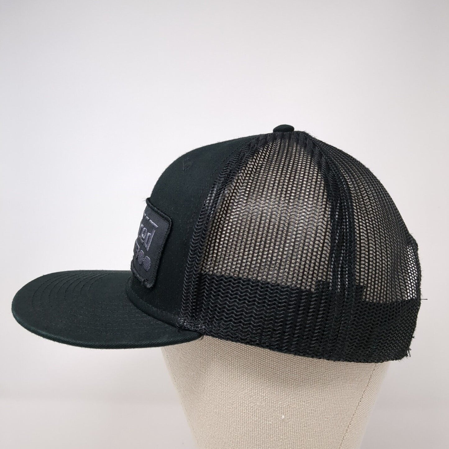 Advanced Heating & Cooling Snapback Mesh Back Trucker Hat Black One Size