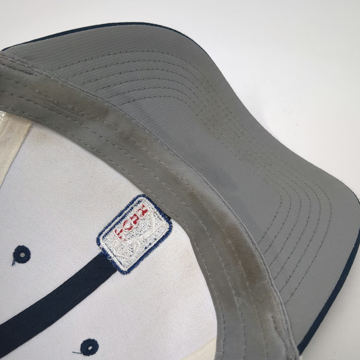 Imperial PGA TOUR Trucker Hat Blue One Size Mesh Back Golf Patch Logo Snapback