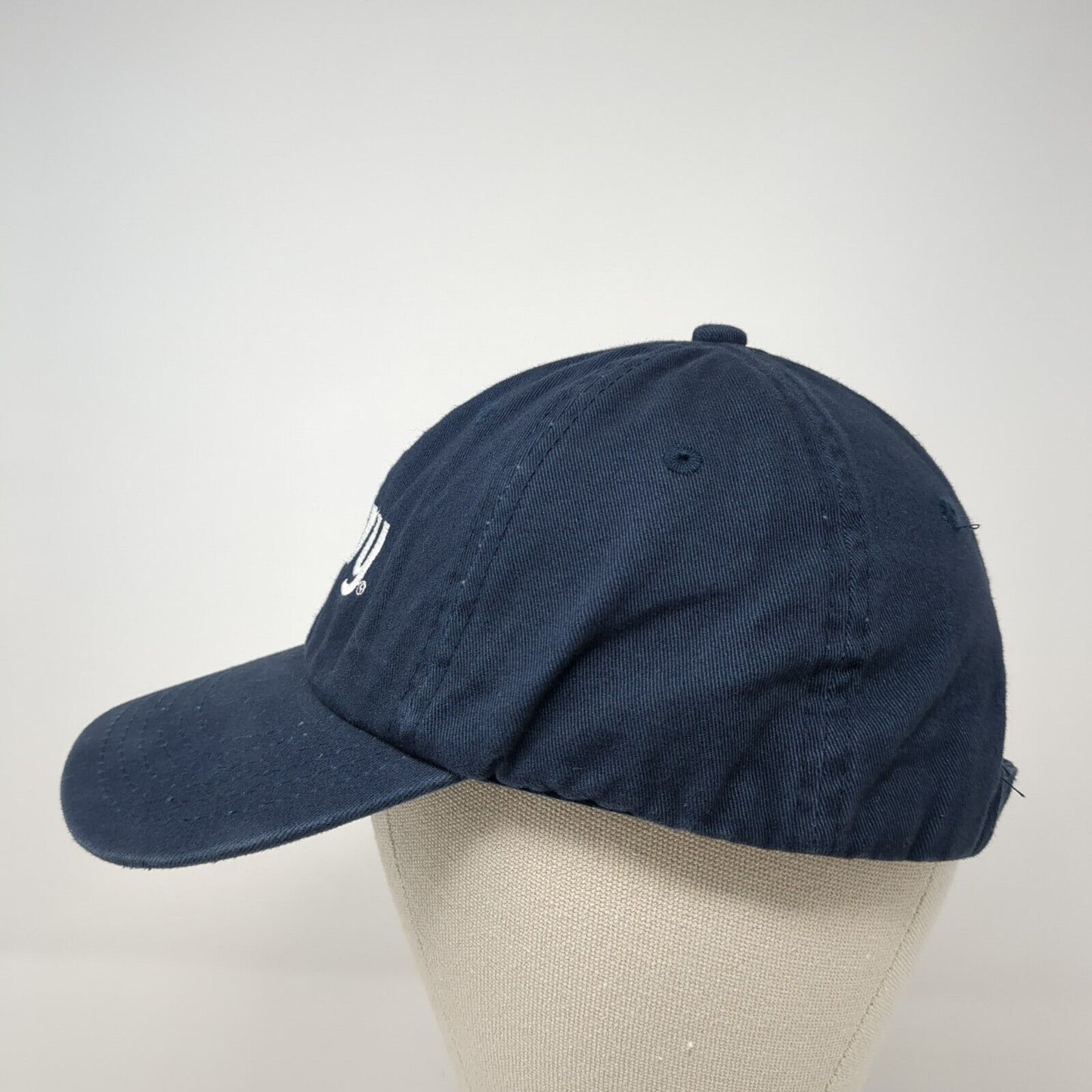 Henry Slideback Hat Blue One Size Adjustable Embroidered 6 Panel Apollo USA