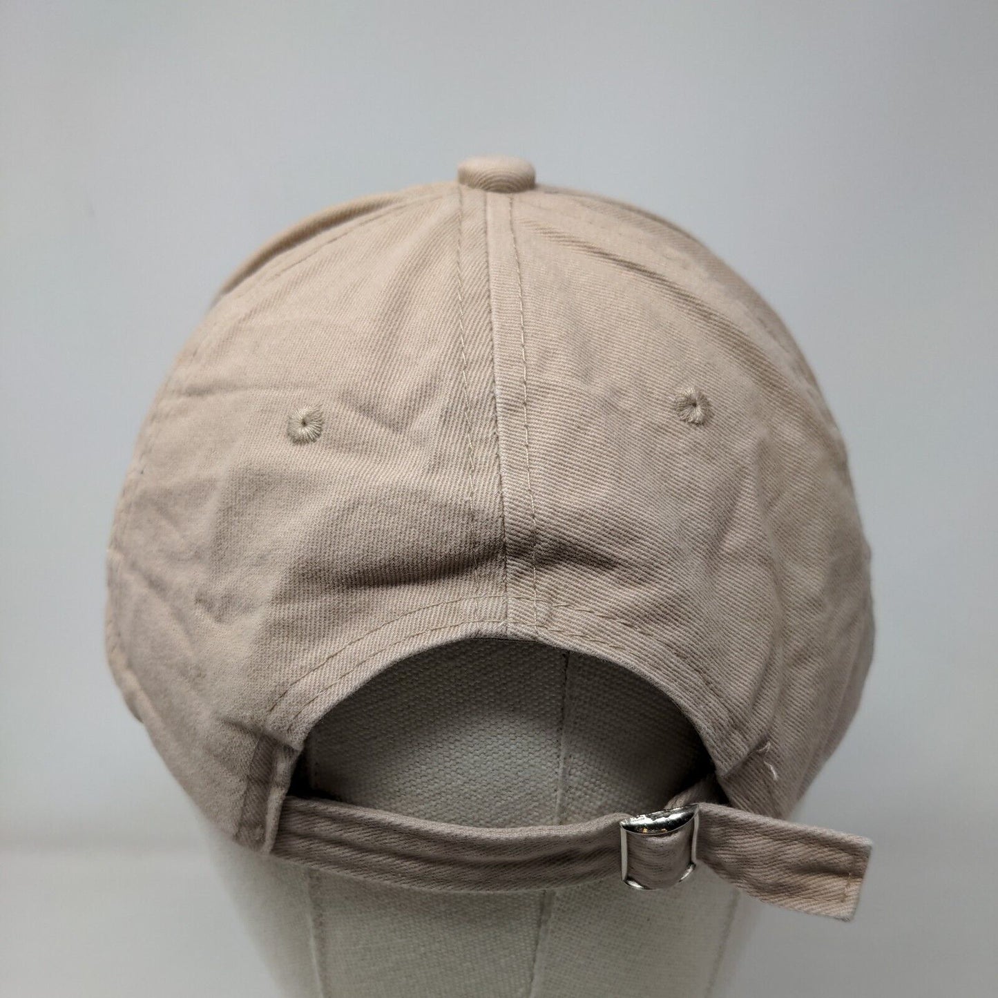 Sharingan Eye Slideback Hat Tan One Size Adjustable Embroidered 6 Panel